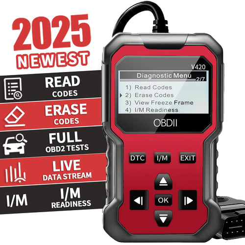V420 Car Scanner Diagnostic Tool Check Engine Code Reader Obd2 Scanner for All Cars