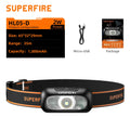 HL05 Series Mini Sensor Headlamp Rechargeable Powerful Fishing Camping USB Head Flashlight LED Headlight Front Lantern
