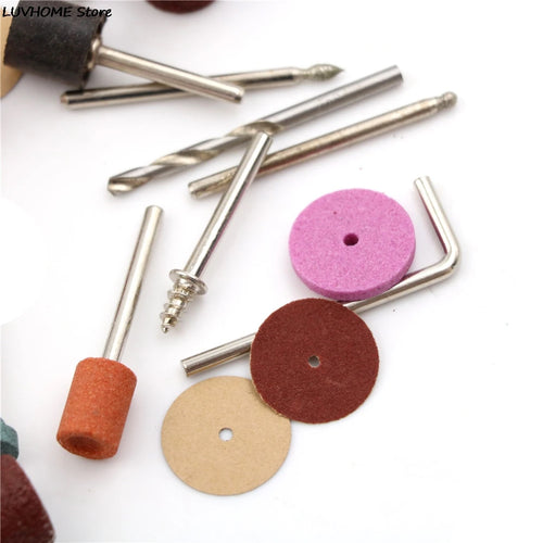 40Pcs Wood Metal Grinding Polish Electric Drill Grinder Engraving Grinder Mini Drill Electric Rotary Tool Grinding Machine Parts