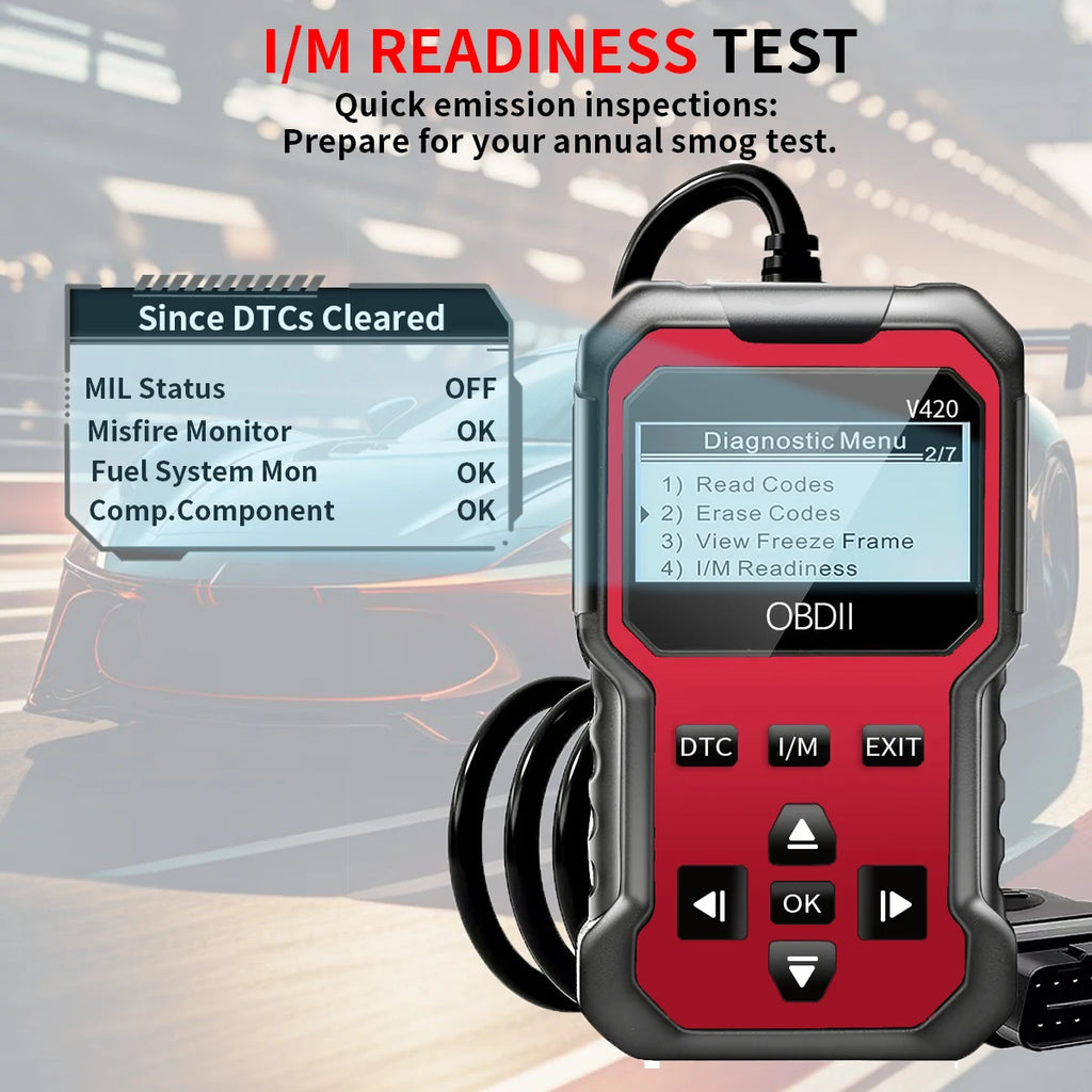 V420 Car Scanner Diagnostic Tool Check Engine Code Reader Obd2 Scanner for All Cars