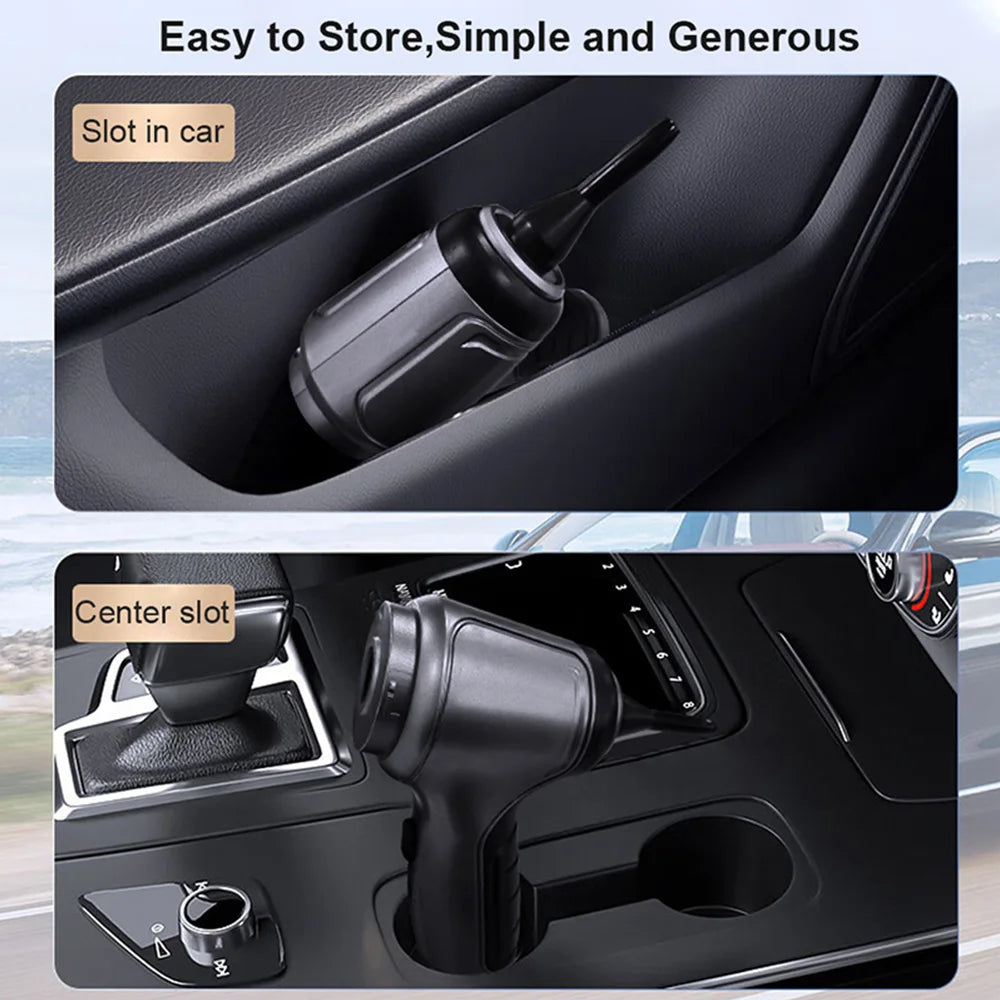 Car Vacuum Cleaner 95000PA Strong Suction Wireless Vacuum Cleaner for Car Home 2In1 Handheld Portable Vacuum Cleaner Blower